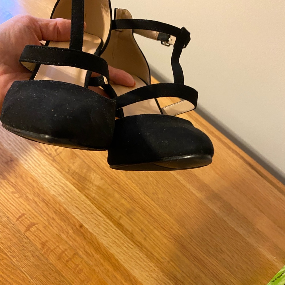 VENUS Black Strappy Heels - Picture 3 of 7